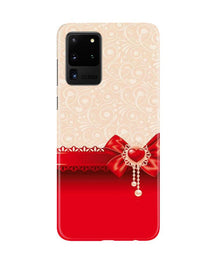 Gift Wrap3 Mobile Back Case for Galaxy S20 Ultra (Design - 36)