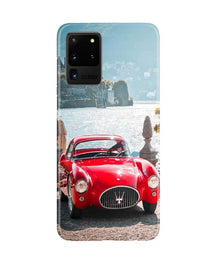 Vintage Car Mobile Back Case for Galaxy S20 Ultra (Design - 51)