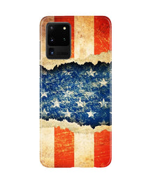 United Kingdom Mobile Back Case for Galaxy S20 Ultra (Design - 52)
