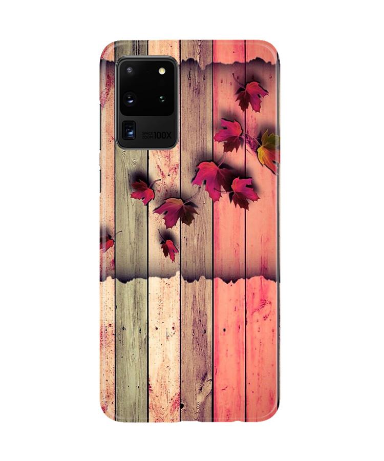 Wooden look2 Case for Galaxy S20 Ultra