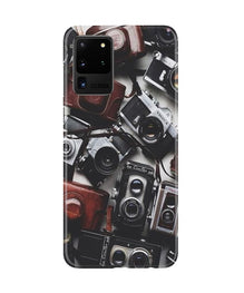 Cameras Mobile Back Case for Galaxy S20 Ultra (Design - 57)