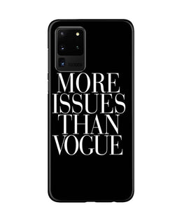 More Issues than Vague Case for Galaxy S20 Ultra