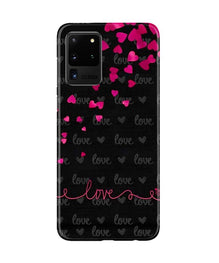 Love in Air Mobile Back Case for Galaxy S20 Ultra (Design - 89)