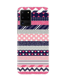 Pattern3 Mobile Back Case for Galaxy S20 Ultra (Design - 90)