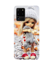Cute Doll Mobile Back Case for Galaxy S20 Ultra (Design - 93)