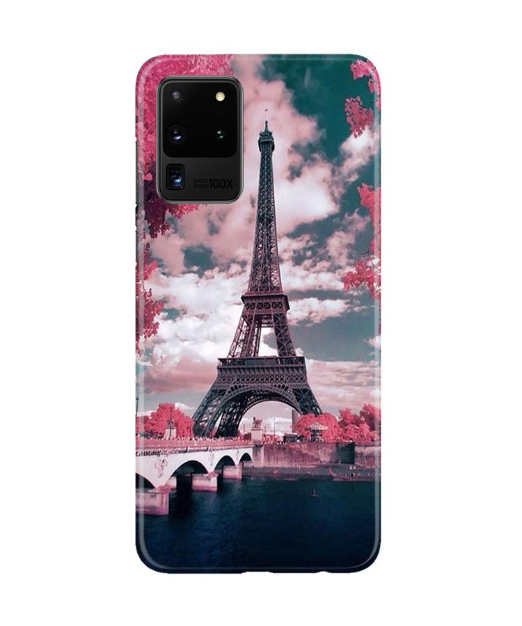 Eiffel Tower Case for Galaxy S20 Ultra  (Design - 101)