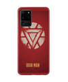 Iron Man Superhero Case for Galaxy S20 Ultra  (Design - 115)