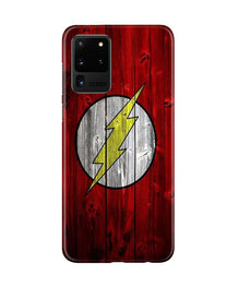 Flash Superhero Mobile Back Case for Galaxy S20 Ultra  (Design - 116)