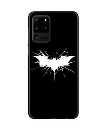 Batman Superhero Mobile Back Case for Galaxy S20 Ultra  (Design - 119)