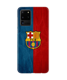 FCB Football Mobile Back Case for Galaxy S20 Ultra  (Design - 123)