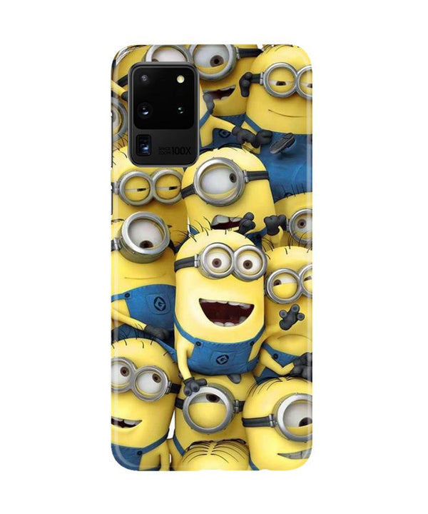 Minions Case for Galaxy S20 Ultra  (Design - 127)