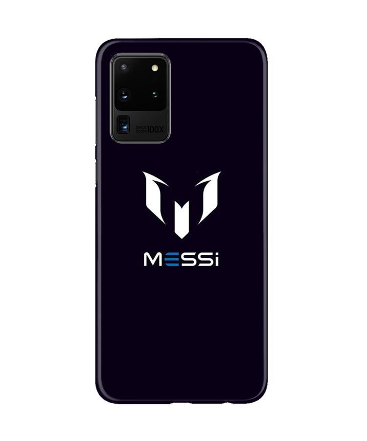 Messi Case for Galaxy S20 Ultra  (Design - 158)