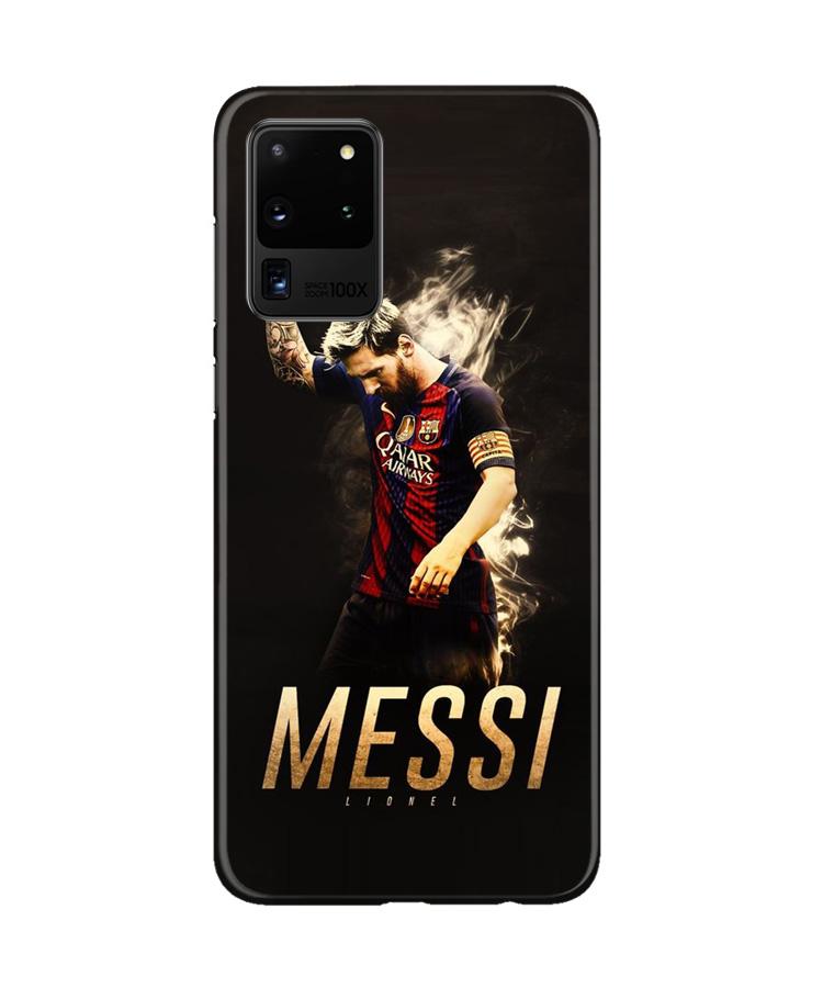 Messi Case for Galaxy S20 Ultra  (Design - 163)