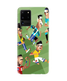 Football Mobile Back Case for Galaxy S20 Ultra  (Design - 166)