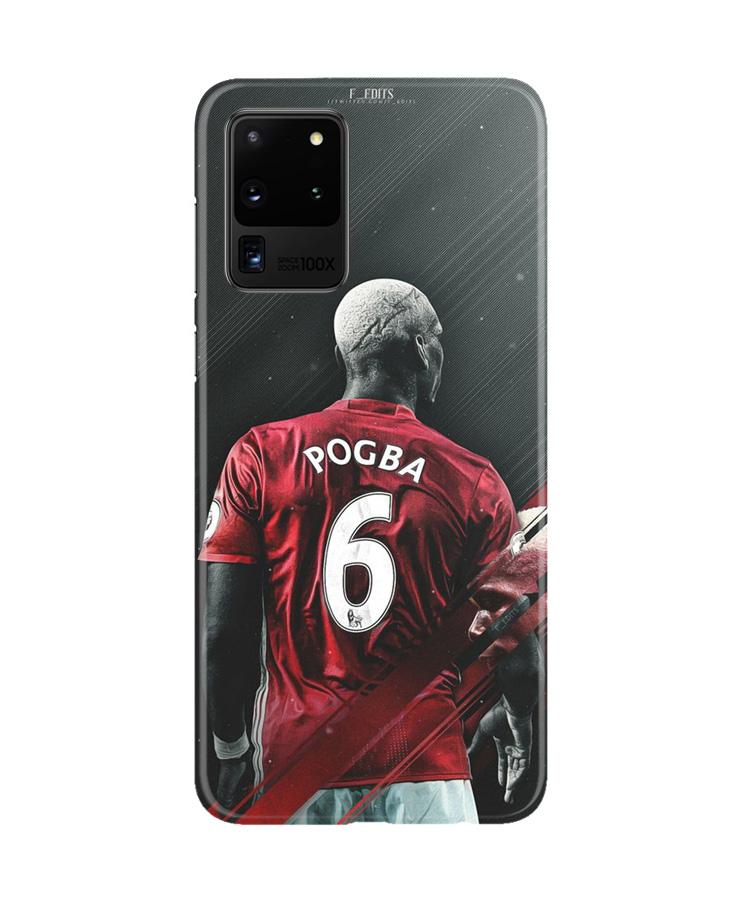 Pogba Case for Galaxy S20 Ultra  (Design - 167)