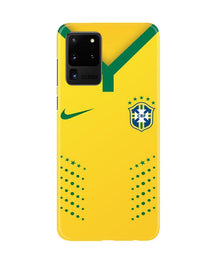 Brazil Mobile Back Case for Galaxy S20 Ultra  (Design - 176)