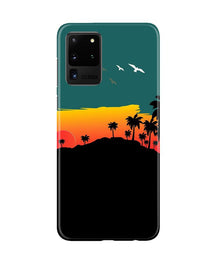 Sky Trees Mobile Back Case for Galaxy S20 Ultra (Design - 191)