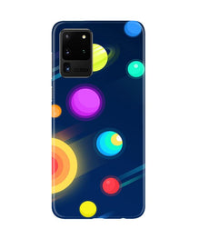 Solar Planet Mobile Back Case for Galaxy S20 Ultra (Design - 197)