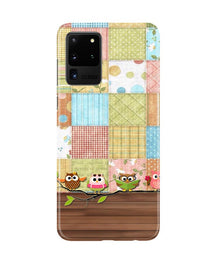 Owls Mobile Back Case for Galaxy S20 Ultra (Design - 202)