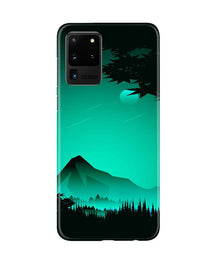 Moon Mountain Mobile Back Case for Galaxy S20 Ultra (Design - 204)
