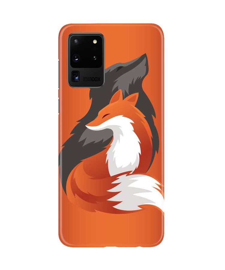 Wolf  Case for Galaxy S20 Ultra (Design No. 224)