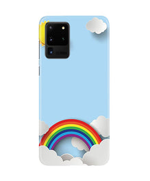 Rainbow Mobile Back Case for Galaxy S20 Ultra (Design - 225)