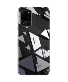 Modern Art Mobile Back Case for Galaxy S20 Ultra (Design - 230)