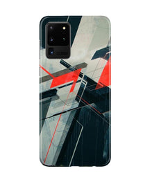 Modern Art Mobile Back Case for Galaxy S20 Ultra (Design - 231)
