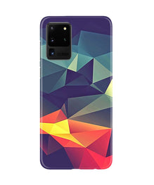 Modern Art Mobile Back Case for Galaxy S20 Ultra (Design - 232)