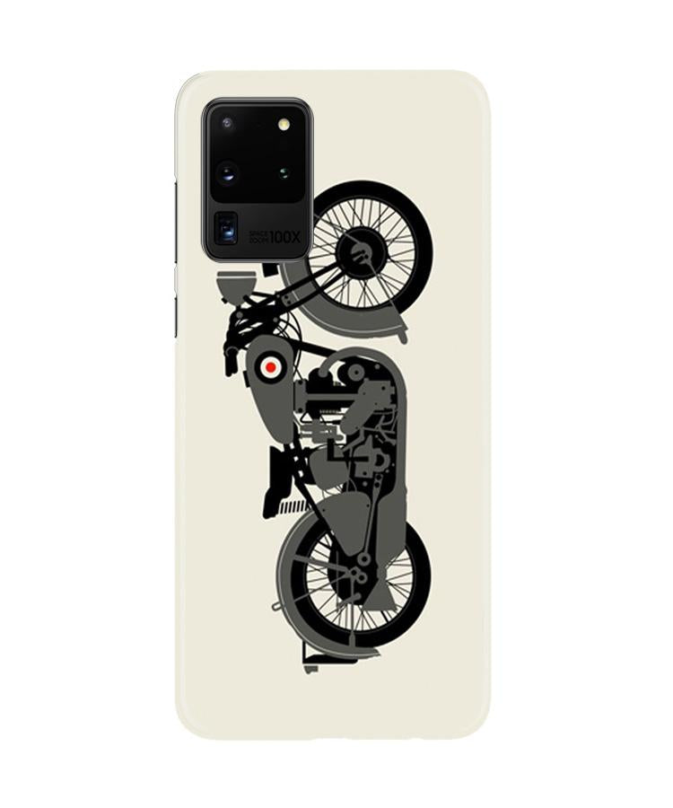 MotorCycle Case for Galaxy S20 Ultra (Design No. 259)