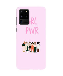 Girl Power Mobile Back Case for Galaxy S20 Ultra (Design - 267)