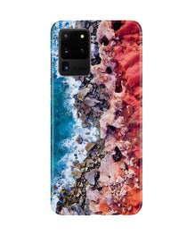 Sea Shore Mobile Back Case for Galaxy S20 Ultra (Design - 273)
