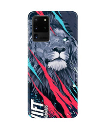 Lion Mobile Back Case for Galaxy S20 Ultra (Design - 278)