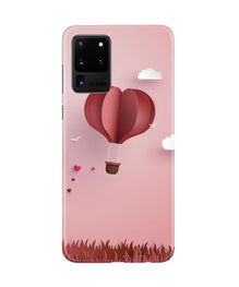 Parachute Mobile Back Case for Galaxy S20 Ultra (Design - 286)