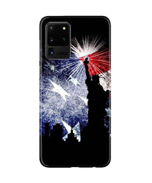 Statue of Unity Mobile Back Case for Galaxy S20 Ultra (Design - 294)