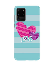Love Mobile Back Case for Galaxy S20 Ultra (Design - 299)