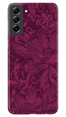 Purple Backround Mobile Back Case for Samsung Galaxy S21 FE 5G (Design - 22)