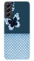 White dots Butterfly Case for Samsung Galaxy S21 FE 5G