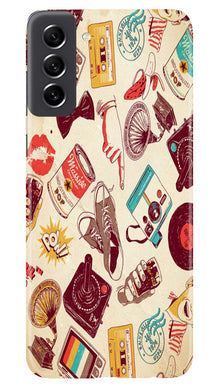 Vintage Mobile Back Case for Samsung Galaxy S21 FE 5G (Design - 35)