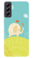 Elephant Painting Case for Samsung Galaxy S21 FE 5G
