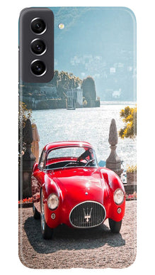 Vintage Car Mobile Back Case for Samsung Galaxy S21 FE 5G (Design - 51)