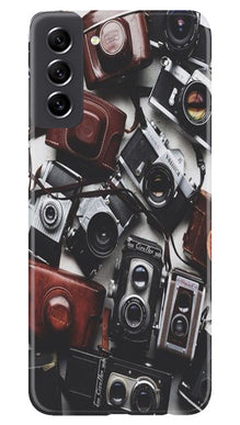 Cameras Mobile Back Case for Samsung Galaxy S21 FE 5G (Design - 57)