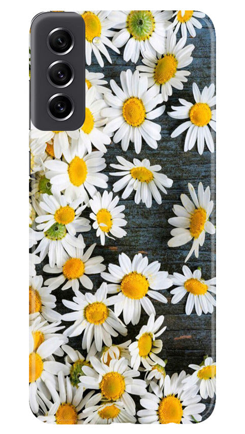White flowers2 Case for Samsung Galaxy S21 FE 5G