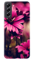 Purple Daisy Case for Samsung Galaxy S21 FE 5G