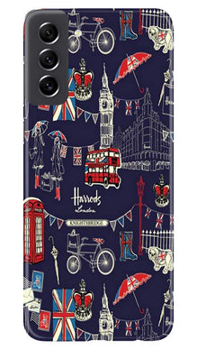 Love London Mobile Back Case for Samsung Galaxy S21 FE 5G (Design - 75)