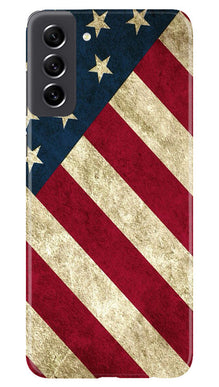 America Mobile Back Case for Samsung Galaxy S21 FE 5G (Design - 79)