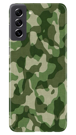 Army Camouflage Case for Samsung Galaxy S21 FE 5G(Design - 106)