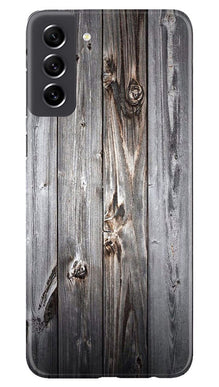 Wooden Look Mobile Back Case for Samsung Galaxy S21 FE 5G  (Design - 114)