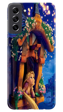 Cute Girl Mobile Back Case for Samsung Galaxy S21 FE 5G (Design - 167)