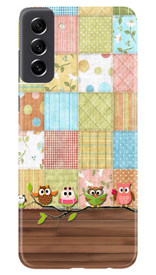 Owls Mobile Back Case for Samsung Galaxy S21 FE 5G (Design - 171)